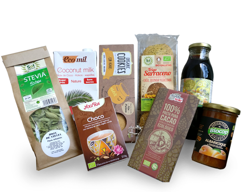 Entrega a domicilio en Barcelona de productos sin azúcar bio: organic sugar-free