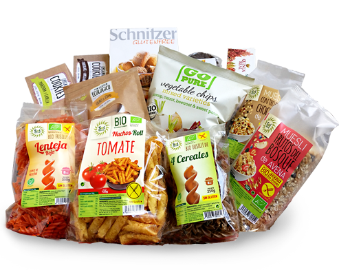 Entrega a domicilio en Barcelona de productos sin gluten bio: organic gluten-free